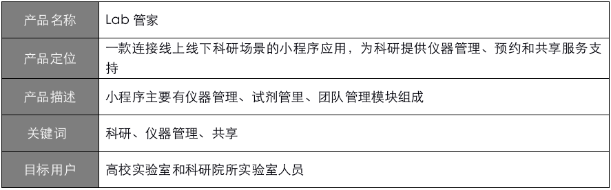 PRD：Lab管家小程序——高效科研，省心管理(图2)